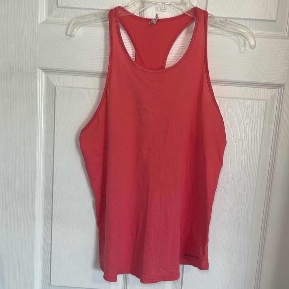 Under Armour Heat Gear Charged Keyhole Racerback Tank Top